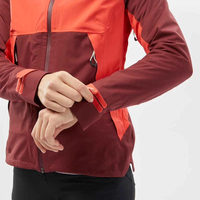 Quechua Veste Imperméable De Randonnée Montagne - MH500 - Femme 8 Quechua Veste Imperméable De Randonnée Montagne - MH500 - Femme – Image 8