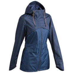 Quechua Veste Imperméable De Randonnée Nature - NH500 Imper - Femme -Magasin De Vêtements De Sport veste impermeable de randonnee nature nh500 imper femme 2