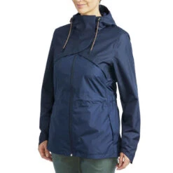 Quechua Veste Imperméable De Randonnée Nature - NH500 Imper - Femme -Magasin De Vêtements De Sport veste impermeable de randonnee nature nh500 imper femme 3