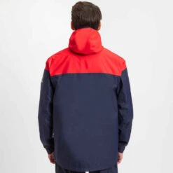 Tribord Veste Imperméable De Voile - Veste De Pluie SAILING 100 Homme Bleu Rouge -Magasin De Vêtements De Sport veste impermeable de voile veste de pluie coupe vent sailing 100 homme navy 3