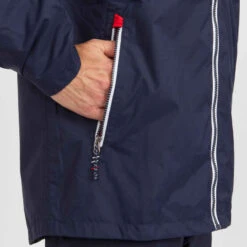 Tribord Veste Imperméable De Voile - Veste De Pluie SAILING 100 Homme Bleu Rouge -Magasin De Vêtements De Sport veste impermeable de voile veste de pluie coupe vent sailing 100 homme navy 7
