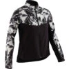 Veste Légère Respirante W500 Fille GYM ENFANT Noir Imprimé