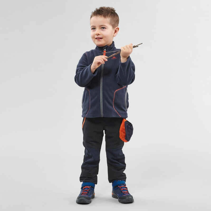Quechua Veste Polaire De Randonnée - MH150 Bleu Marine - Enfant 2-6 Ans 4 Quechua Veste Polaire De Randonnée - MH150 Bleu Marine - Enfant 2-6 Ans – Image 4