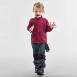 Quechua Veste Polaire De Randonnée - MH150 Violette - Enfant 2-6 Ans -Magasin De Vêtements De Sport veste polaire de randonnee et ski mh150 violette enfant 2 6 ans 3