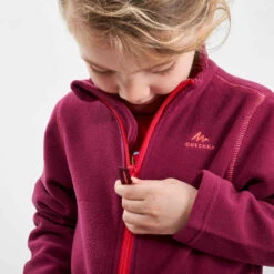 Quechua Veste Polaire De Randonnée - MH150 Violette - Enfant 2-6 Ans -Magasin De Vêtements De Sport veste polaire de randonnee et ski mh150 violette enfant 2 6 ans 5