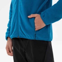 Quechua Veste Polaire De Randonnée - MH150 Bleue - Enfant 7-15 Ans -Magasin De Vêtements De Sport veste polaire de randonnee mh150 grise enfant 7 15 ans 6