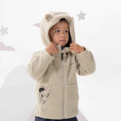 Quechua Veste Polaire De Randonnée - MH500 KID Beige - Enfant 2-6 Ans 14 Quechua Veste Polaire De Randonnée - MH500 KID Beige - Enfant 2-6 Ans -Magasin De Vêtements De Sport veste polaire de randonnee mh500 kid beige enfant 2 6 ans 6