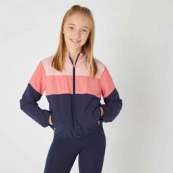 Veste Respirante Fille Marine Rose