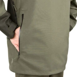 VESTE TRAQUE CHASSE SUPERTRACK 300 IMPERMEABLE VERT -Magasin De Vêtements De Sport veste traque chasse supertrack 300 impermeable vert 11