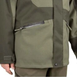 VESTE TRAQUE CHASSE SUPERTRACK 300 IMPERMEABLE VERT -Magasin De Vêtements De Sport veste traque chasse supertrack 300 impermeable vert 8